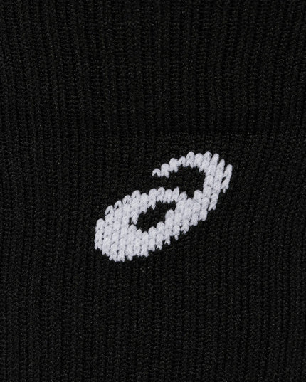 Asics Court+ Tennis Crew Socks black fabric
