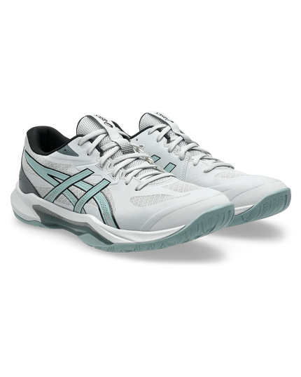 Asics Gel-Tactic 13 concrete / ocean haze angle 1