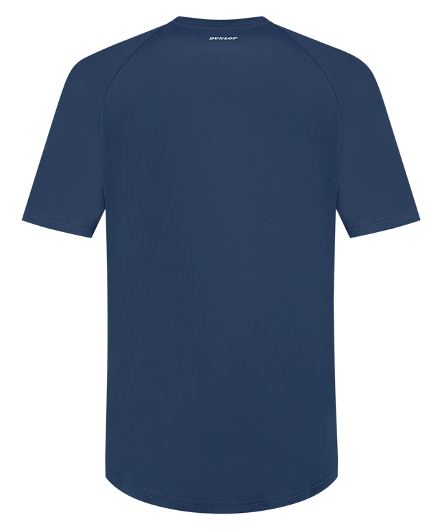 Dunlop Club Mens Crew Tee navy back