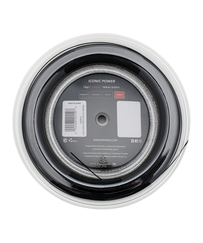 Dunlop Iconic Power 1.10 mm - Reel 100 m back