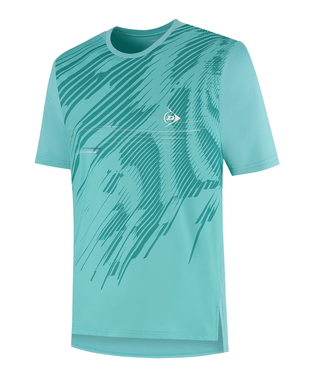 Dunlop Mens Game Tee 1 turquoise green