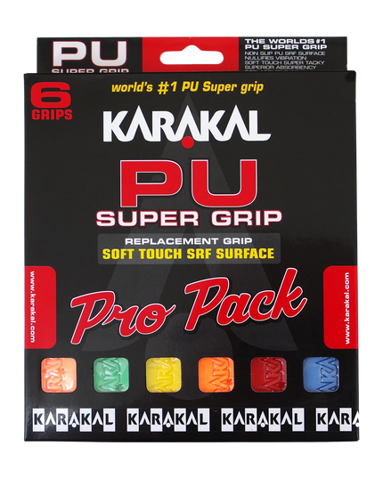 Karakal PU Super Grip Assorted Pro Pack packaging 