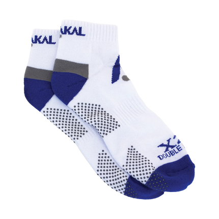 Karakal X2+ Men's Technical Sneaker Socks white blue