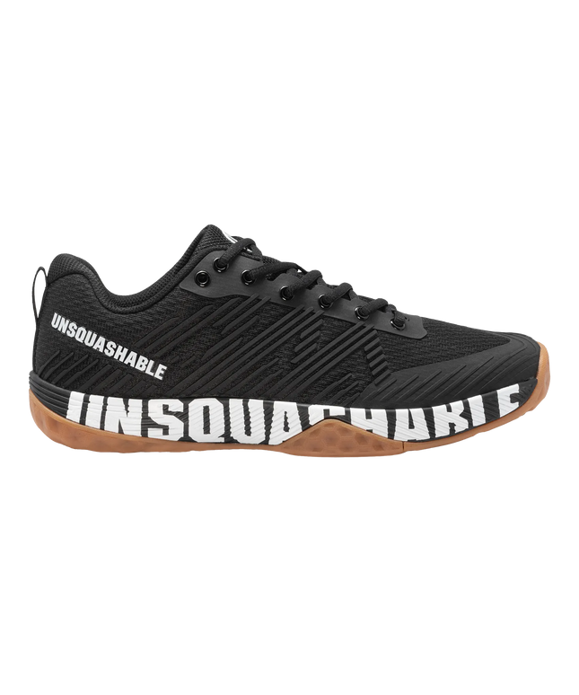 UNSQUASHABLE FAST-TEC PRO Squash Shoe black